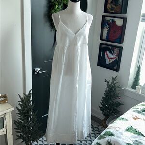 New with tags A new day M White Spaghetti Strap Maxi Dress